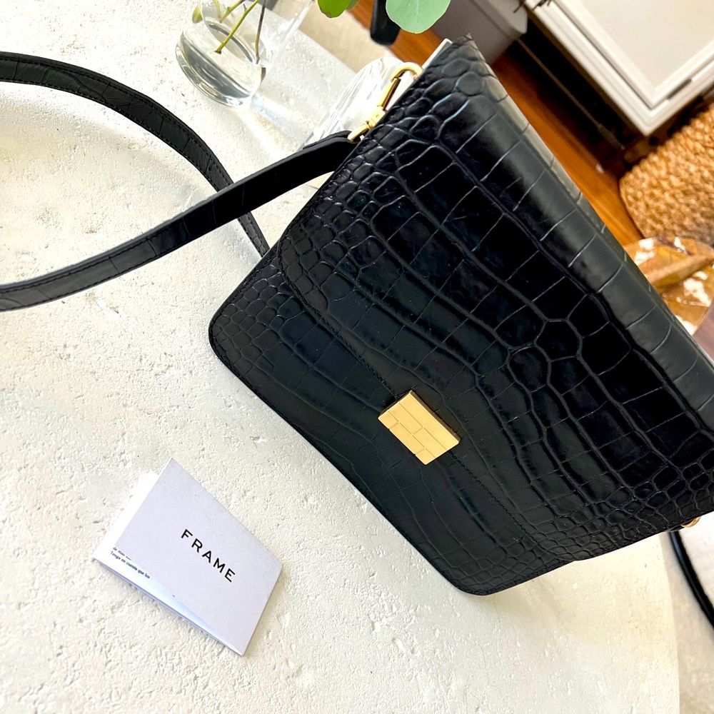 Frame Le Signature Leather Bag